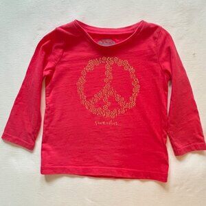 Oshkosh Peace & Good Vibes Baby Girl T-shirt
